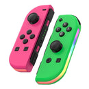 JOY Gaming Left And Right Handle With RGB Lights Body Feel Bluetooth Gamepad For Switch / Switch OLED / Switch Pro / Switch Lite / Switch Joycon