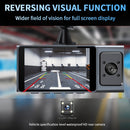 3 Camera Lens 3-inch IPS Screen WiFi Car Dash Cam 1080P Night Vision Dash Camera for Cars, 32G, 64G