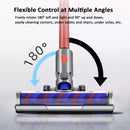 Vacuum Cleaner Soft Velvet Floor Brush Head with LED Lighting Independent Motor, For Dyson V7 V8 V10 V11 V15 V8 Slim, For Dyson V10 Slim V12 Slim, For Dyson V6