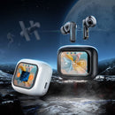 Full-colour Touch Screen ANC+ENC Noise Reduction Wireless Bluetooth Earphones