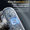 Full-colour Touch Screen ANC+ENC Noise Reduction Wireless Bluetooth Earphones