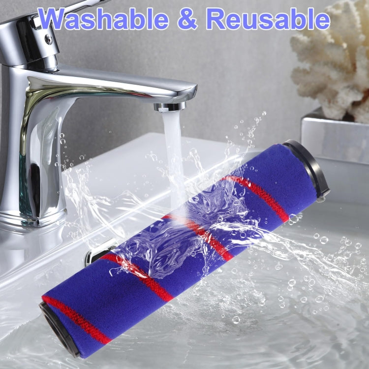 Soft Velvet Suction Head With Full Range Dust Display Light, For Dyson V7 V8 V10 V11 V15, For Dyson V6, For Dyson V12 Slim / V10 Slim