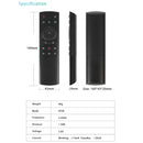 G20S 2.4G Air Mouse Remote Control with Fidelity Voice Input & IR Learning & 6-axis Gyroscope for PC & Android TV Box & Laptop & Projector, G20S