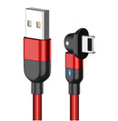 For iPhone iPad Rotate 3A Fast Charger USB Charging & Data Sync Cable Lead