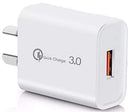 Qualcomm Quick Charge QC 3.0 Universal Super Fast USB 18W Wall Charger AU Plug