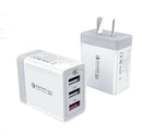 25W Quick Charge QC3.0 Wall Charger with AU Plug Fast Charging Adaptive USB Plug For Samsung Galaxy Tab Apple iPhone iPad