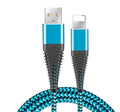 1M 2M Nylon Lightning to USB Fast Charging Cable For Apple Charger iPhone iPad