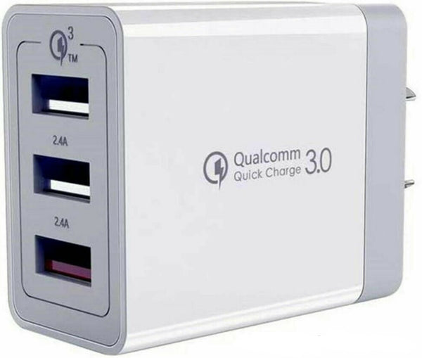 25W Quick Charge QC3.0 Wall Charger with AU Plug Fast Charging Adaptive USB Plug For Samsung Galaxy Tab Apple iPhone iPad