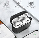 For AirPods Pro Rugged Shockproof Carbon Fibre Cover with hook Case
