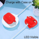 For AirPods 3rd Gen 2021 Shockproof Silicone Slim Cover with hook Case