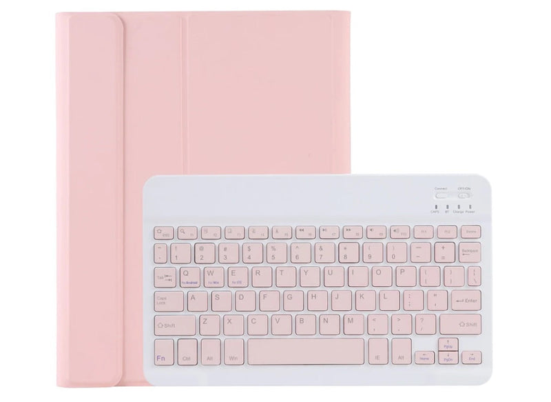 iPad 5th Gen Generation 9.7 Inch Bluetooth Keyboard Case Cover with Pencil Holder