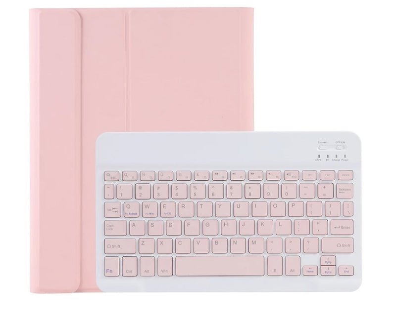 iPad 6th Gen Generation 9.7 Inch Bluetooth Keyboard Case Cover with Pencil Holder