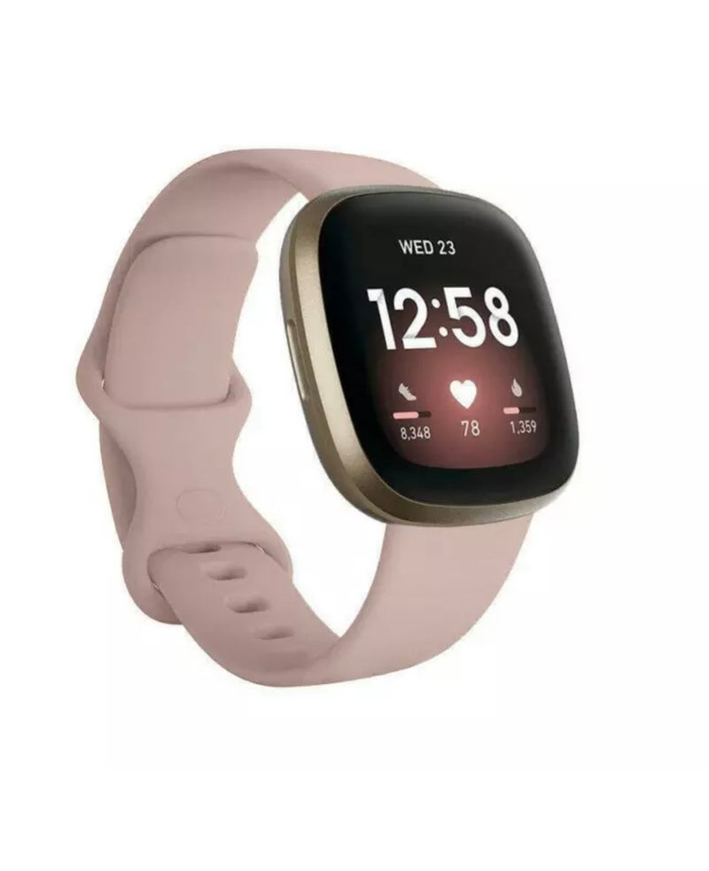 For Fitbit Versa 4 3 /Sense Watch Strap Replacement Silicone Sports Wrist band