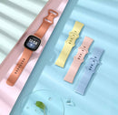 For Fitbit Versa 4 3 /Sense Watch Strap Replacement Silicone Sports Wrist band