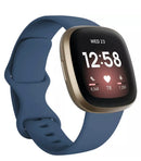 For Fitbit Versa 4 3 /Sense Watch Strap Replacement Silicone Sports Wrist band