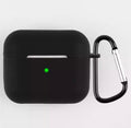 For AirPods 3rd Gen 2021 Shockproof Silicone Slim Cover with hook Case