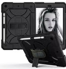 For iPad 8th Gen 10.2'' 2020 Kids Heavy Duty Tough Rugged Strap Case Cover