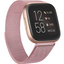 Milanese Loop Mesh Wrist Watch Band for Fitbit Versa 2 1 Stainless Steel Metal Strap