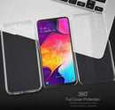 Samsung Galaxy A20 A30 A50 A70 A21s A11 Case 360°Shockproof Full Clear Silicone Cover