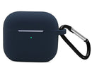 For AirPods 3rd Gen 2021 Shockproof Silicone Slim Cover with hook Case