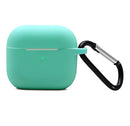 For AirPods 3rd Gen 2021 Shockproof Silicone Slim Cover with hook Case