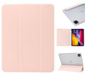 For iPad Air 4th Gen 10.9 inch 2020 Smart Leather Clear Folding Stand Case Cover