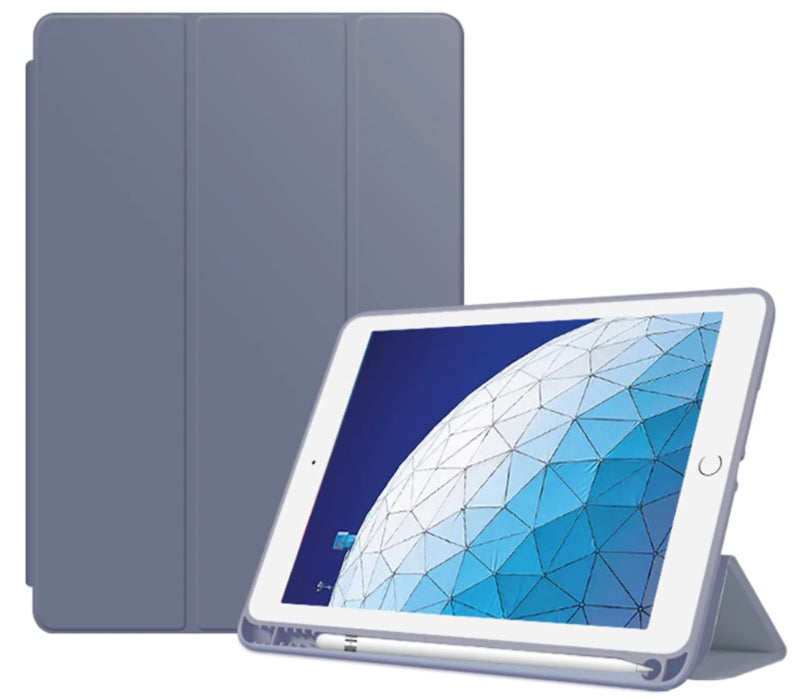 With Pencil Holder For Apple iPad 9th Gen 10.2’’ 2021 Folio Auto Sleep /Wake Cover Soft Flexible Case