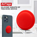 For Apple AirTag Silicone Case Sleeve Cover Back Adhesive Mount AirTags Tracker