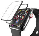 (2PCS)For Apple Watch Series 7 41mm 45mm Full Coverage Tempered Glass Screen Protector
