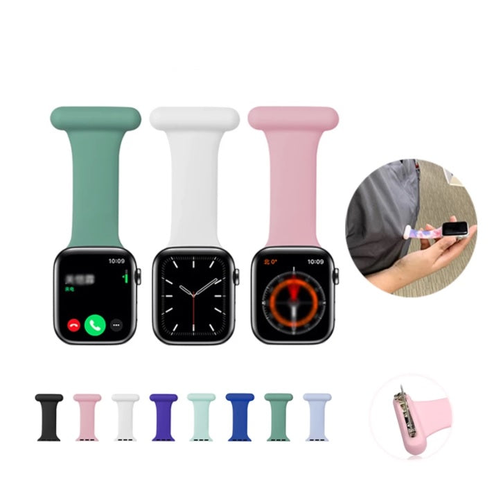 For Apple Watch Fob Clip-On Strap for Nurses Midwives Doctors Paramedic HCA