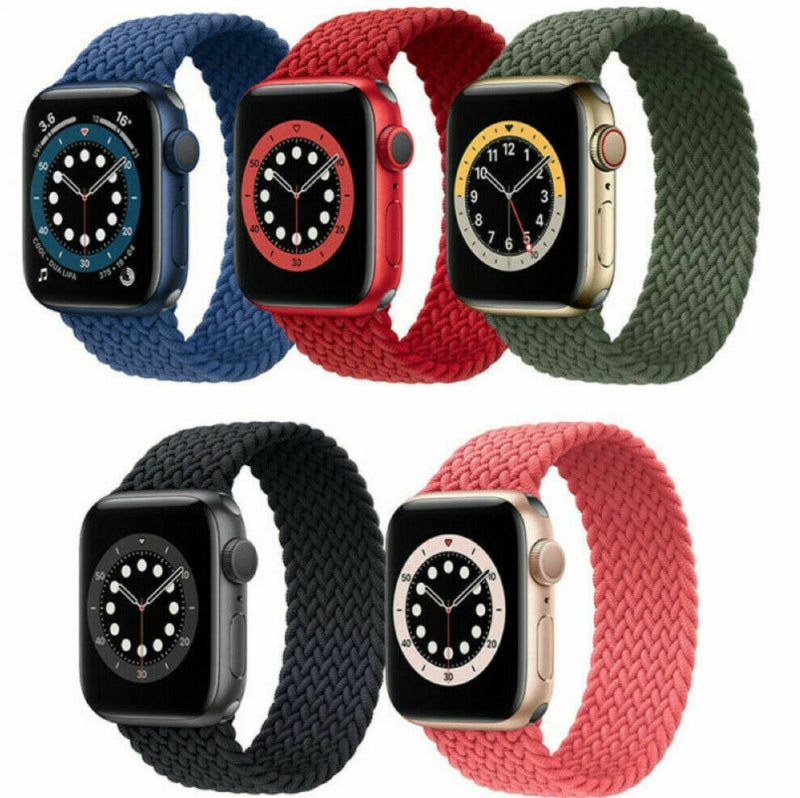For Apple Watch Series 8 SE 7 6 5 4 3 iWatch Band Nylon Strap 38/40/41mm