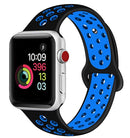 Sport Silicone Strap iWatch Band for Apple Watch Series 7 6 5 432 SE 40 44 38 42