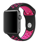 Sport Silicone Strap iWatch Band for Apple Watch Series 7 6 5 432 SE 40 44 38 42