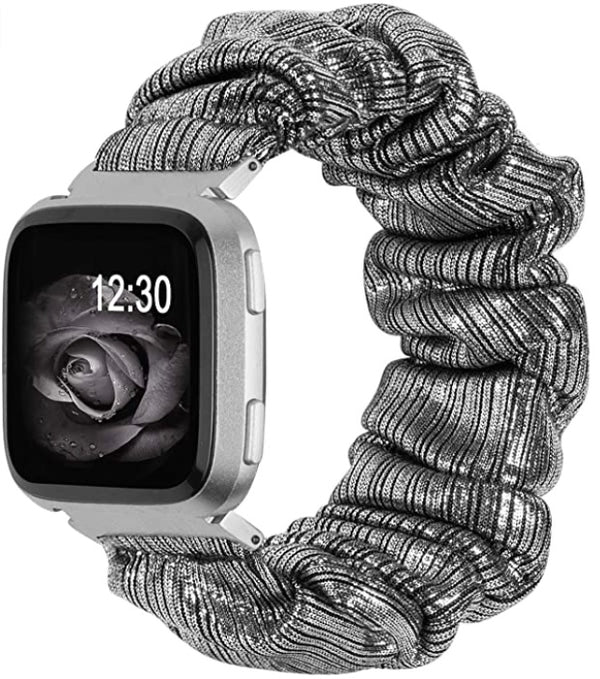Scrunchie Soft Loop Band Strap For Fitbit Versa/Fitbit Versa 2/Fitbit