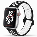 Sport Silicone Strap iWatch Band for Apple Watch Series 7 6 5 432 SE 40 44 38 42