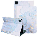 For iPad Air 5 10.9'' 2022 Marble Leather Smart Case Cover