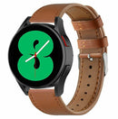 Leather Band Strap for Samsung Galaxy Watch 4 44mm 40mm Classic 42mm