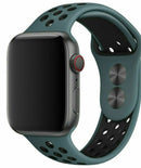 Sport Silicone Strap iWatch Band for Apple Watch Series 7 6 5 432 SE 40 44 38 42