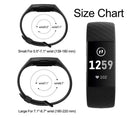 Fitbit Charge 2 Silicone Band Replacement Wristband Watch Strap Bracelet