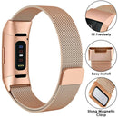 For Fitbit Charge 3/4 Wristband Milanese Replacement Stainless Steel Watch Band