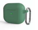 For AirPods 3rd Gen 2021 Shockproof Silicone Slim Cover with hook Case