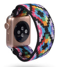 For Apple Watch Band Series 7 SE 6 5 4 3 2 Nylon Elastic iWatch