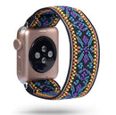 For Apple Watch Band Series 7 SE 6 5 4 3 2 Nylon Elastic iWatch