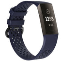 For Fitbit Charge 3 4 Sports Silicone Replacement Band Watch Strap Sports band