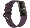 For Fitbit Charge 3 4 Sports Silicone Replacement Band Watch Strap Sports band
