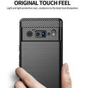 For Google Pixel 6 Shockproof Carbon Fiber Protective Case Cover