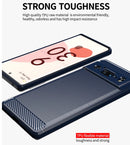 For Google Pixel 6 Shockproof Carbon Fiber Protective Case Cover