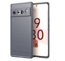 For Google Pixel 6 Shockproof Carbon Fiber Protective Case Cover