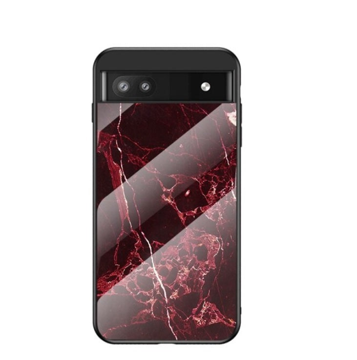 For Google Pixel 6 Pro Case Shockproof Marble Temepered Glass Luxury Case Cover