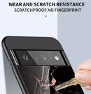For Google Pixel 6 Pro Case Shockproof Marble Temepered Glass Luxury Case Cover